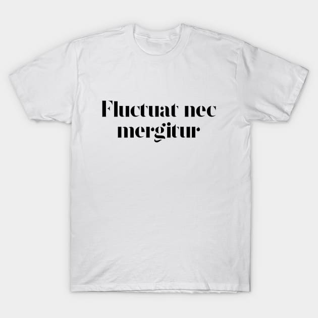 Fluctuat nec mergitur - Paris Motto T-Shirt by YourGoods